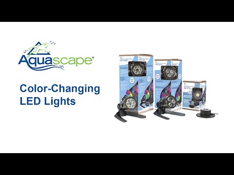 Aquascape LED Color-Changing Lights for Ponds