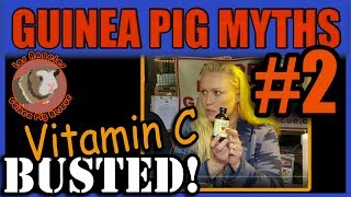 Guinea Pig Myths Busted - #2 Vitamin C