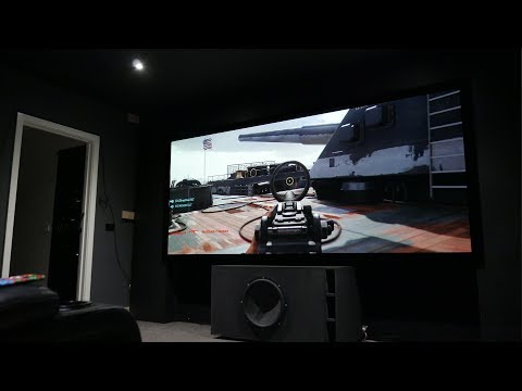Call of Duty WWII + Xbox One X + 4k Projector (Epson tw9300 / 5040ub / 6040ub)
