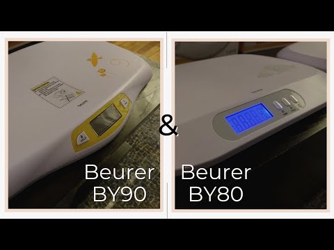 Beurer kūdikių svarstyklės BY90 video