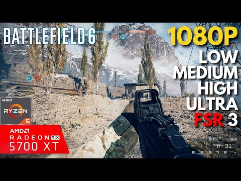 Battlefield 6 - RX 5700 XT | All Settings + FSR 3 Tested