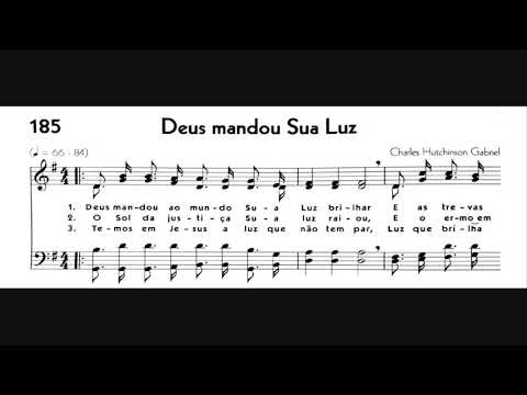 Hinário 5 CCB - Hino 185 - Deus mandou Sua Luz - Strings - Teclado Yamaha PSR S670