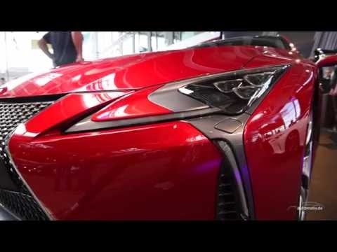 Lexus LC 500 (2017) Premiere Highlights und Details