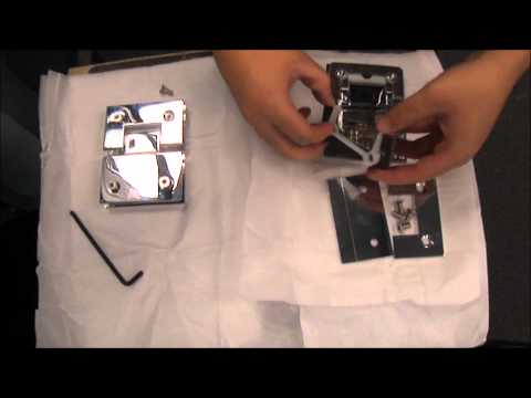 How To Install Shower Door Hinges with Prosto Showers...