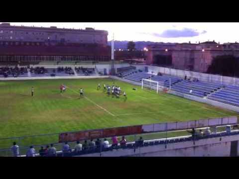 CD Burriana - Almazora. Gol de Rocky 1-2