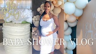 VLOG: BABY SHOWER + GIFT UNBOXING + DOCTORS APPTS |PREGNANCY VLOG