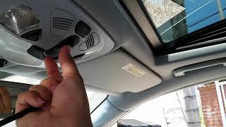 (Mercedes C230) Sunroof Relearn Procedure