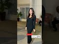 Jhanvi Kapoor Look Hot Sexy Show Big Ass In Black Outfit Bollywood Actress Boobs Deep Cleavage Lick