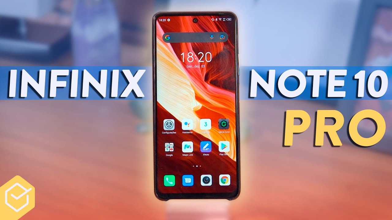 INFINIX NOTE 10 PRO // o mais BARATO com 8GB RAM + 128GB! Vale a pena?