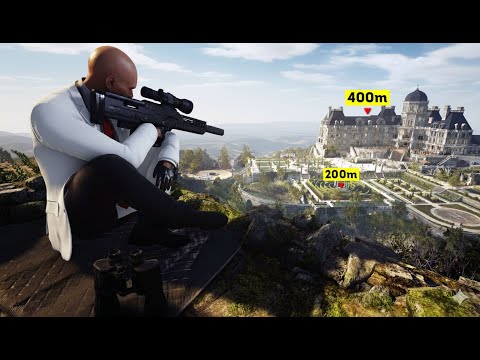 How I Beat HITMAN Trilogy with Long-Range Sniping