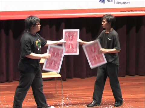 3 Card Monte on stage