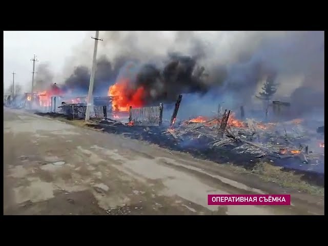 У ангарчан горят дачи