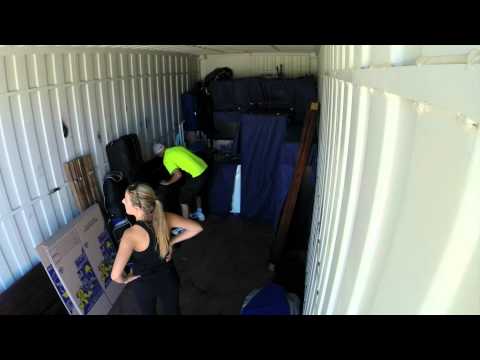 20ft Moving Containers - Perth to Sydney with Car - Time Lapse