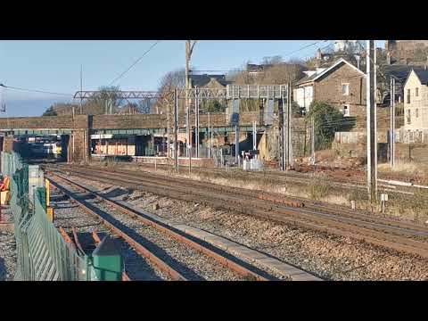 90008/90007 4m83 Coatbridge - Crewe liner, Sat. 27th February 2021
