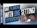 How To Reduce Filament Waste In AMS Bambu Studio Slicer Tips