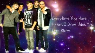 The Wanted - Dagger [LYRICS &amp; PICTURES]