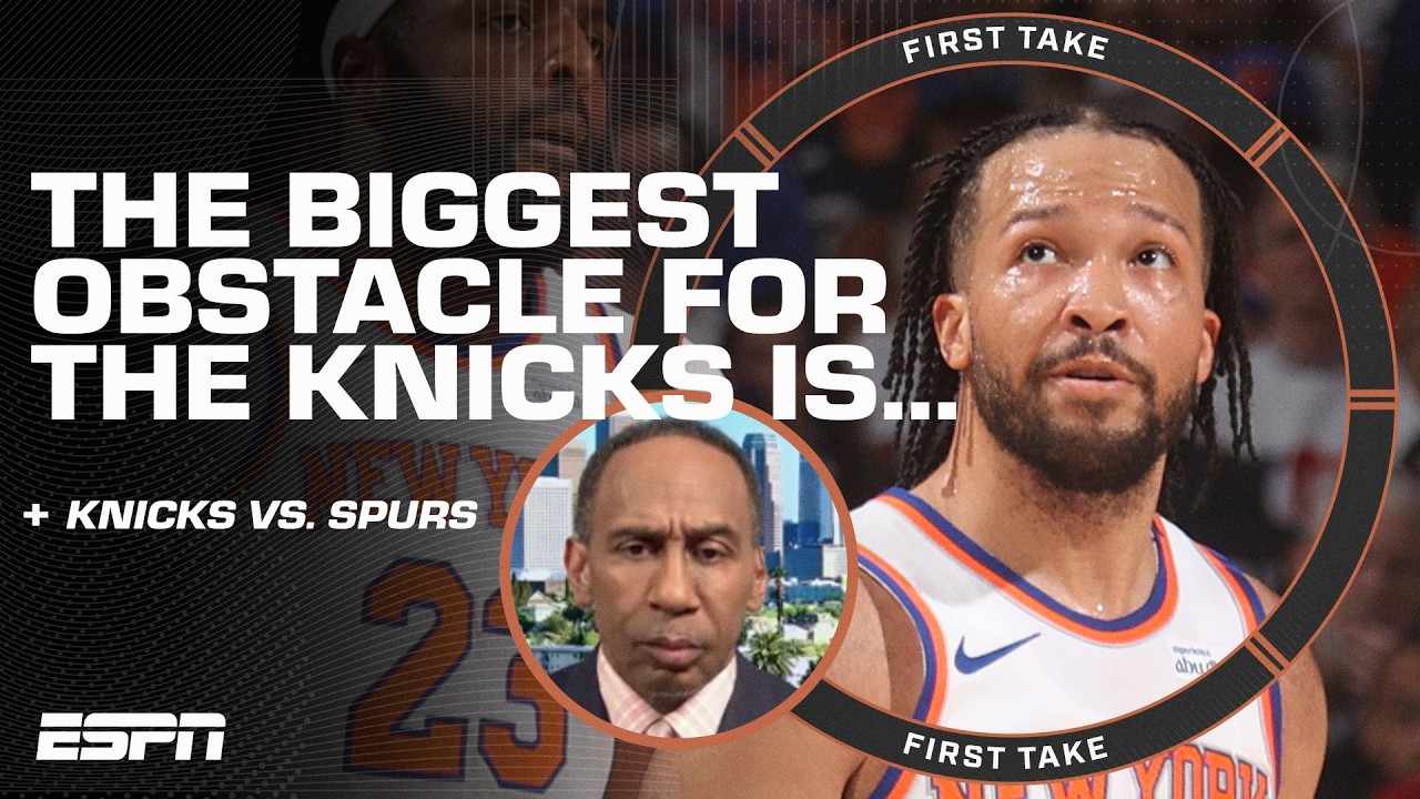 Stephen A. says the Knicks' depth is the BIGGEST concern in the 2026 NBA Finals 😬 | First Take