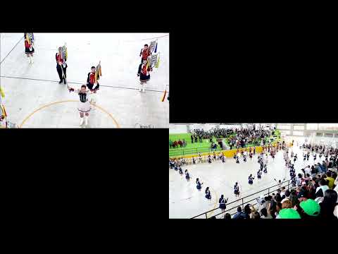 Coreografia Banda heraldica Niña Maria, Colegio La Presentación Zipaquirá en Tabio Cundinamarca