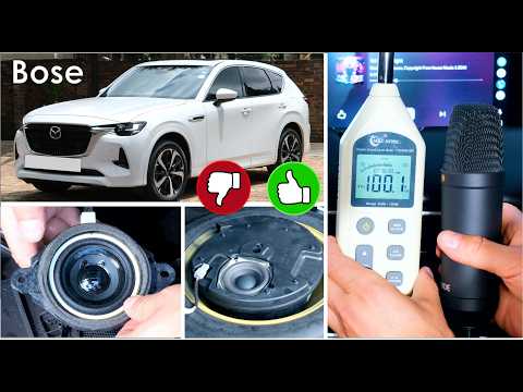 Mazda CX-60 Bose Sound System: Review & Inside the Speakers!
