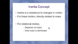 Moment of Inertia