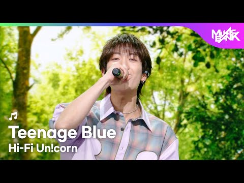 [COMEBACK🎉] Hi-Fi Un!corn ハイファイユニコーン 하이파이유니콘 - Teenage Blue [Music Bank] | KBS WORLD TV 251017