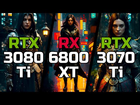 RTX 3080 Ti vs RX 6800 XT vs RTX 3070 Ti  - Test in 11 Games