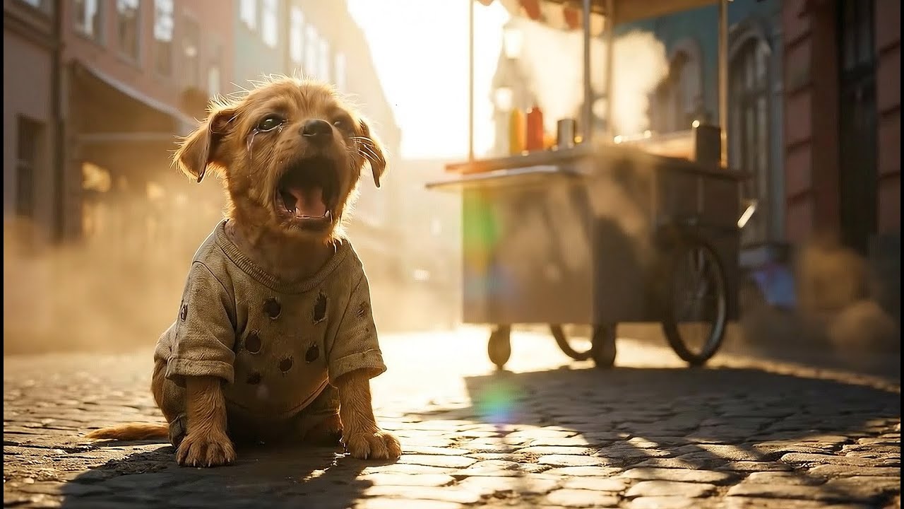 Poor Puppy Can't Afford A HotDog, So His Rich Friends Make Fun Of Him | 4K CINEMATIC