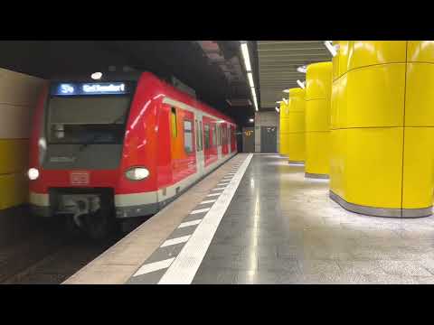 München Rosenheimer Platz mit Ansagen und DB S-Bahn München