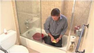 Cleaning Your Shower : How to Clean a Shower Door Track
