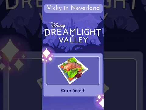 Carp Salad recipe - Disney Dreamlight Valley