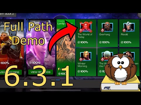 Full Run Through of 6.3.1 The World of Today - Easy Path - 2024 - MCOC