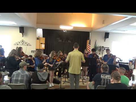 HMS Jazz/Orchestra Night - HMS 8th Grade Orchestra - The Glendy Burk by Stephen Foster (4/25/2025)