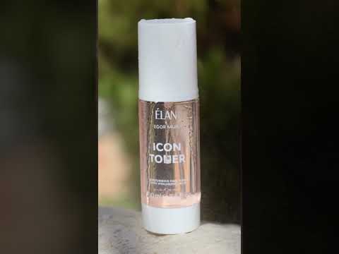 ELAN Зволожувальний тонік для обличчя з гіалуроновою кислотою ICON TONER 100 мл