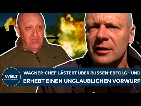 PUTINS KRIEG: Wagner-Chef Prigoschin lästert über Russen-Meldungen und erhebt unglaublichen Vorwurf