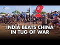 Indian Soldiers Beat Chinese Troops In Tug Of War | #india #china #unitednations #military