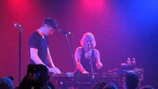 Mates of State - Sides of Boxes - live - Houston, TX