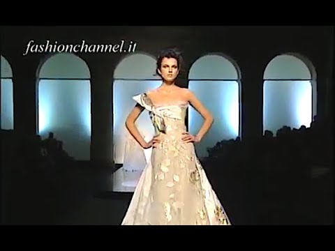 "Elie Saab" Autumn Winter 2003 2004 Bridalwear Paris & Rome by Fashion Channel
