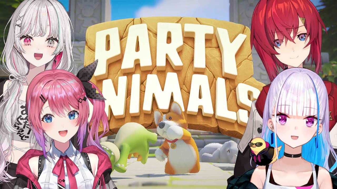 【Party Animals】リゼアンラジオ VS のぞめるラジオ【にじさんじ/リゼ・ヘルエスタ/アンジュ・カトリーナ/石神のぞみ/倉持めると】