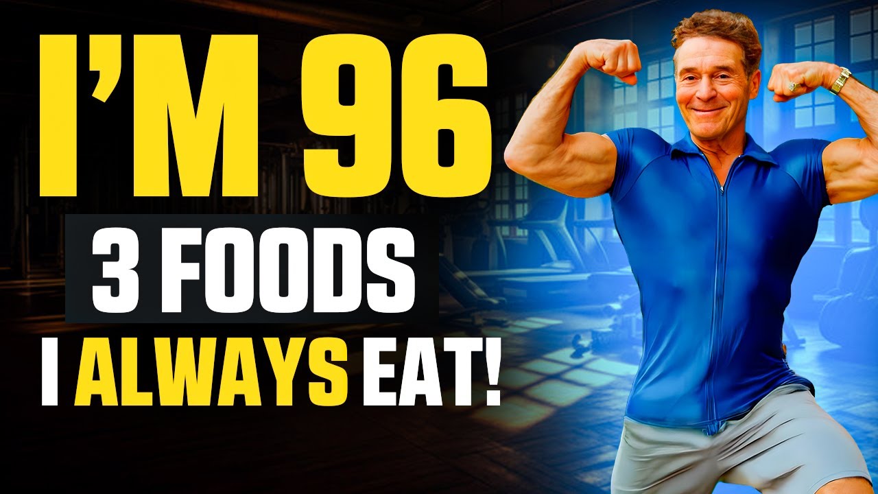 Jack Lalanne at 96 Looked 59 🔥 "I EAT 3 FOODS & DON'T GET OLD!