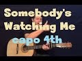 Somebody's Watching Me (Rockwell) Easy Strum ...