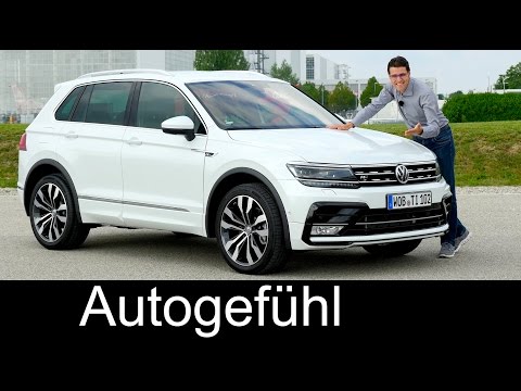 VW Volkswagen Tiguan R-Line FULL REVIEW 240 hp BiTurbo TDI test driven