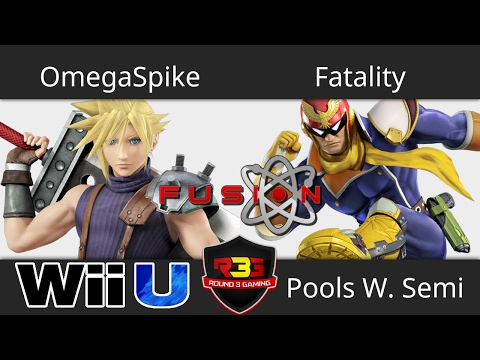 Fusion 4 - OmegaSpike (Cloud) vs Fatality (Captain Falcon) - Smash 4 Pools W. Semi