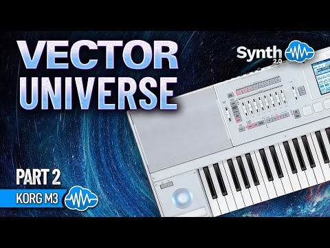 LFO007 - Vector Universe - Korg M3 ( 128 presets ) - Video Preview 2