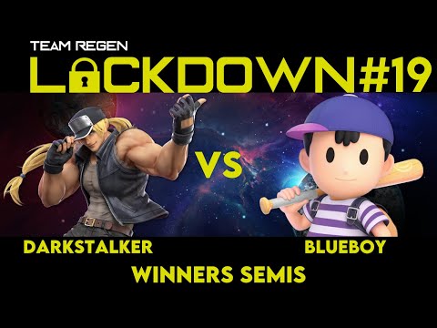 Lockdown #19 UK Wifi Tournament: Winners Semis DarkStalker (Terry) Vs BlueBoy (Ness)
