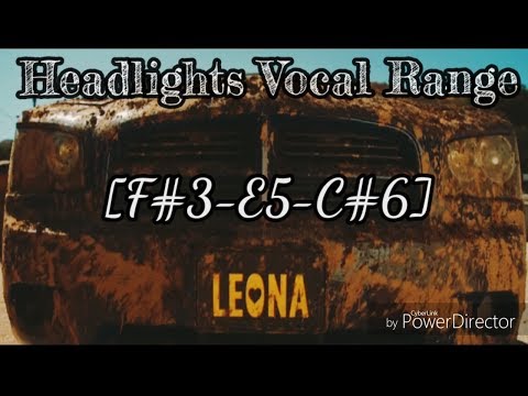 Leona Lewis/Hellberg- Headlights vocal range-(F#3-E5-C#6)