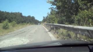 preview picture of video 'Bulgaria mountain road trip in vauxhall calibra 4x4 turbo with 3 inch ground clearance.'