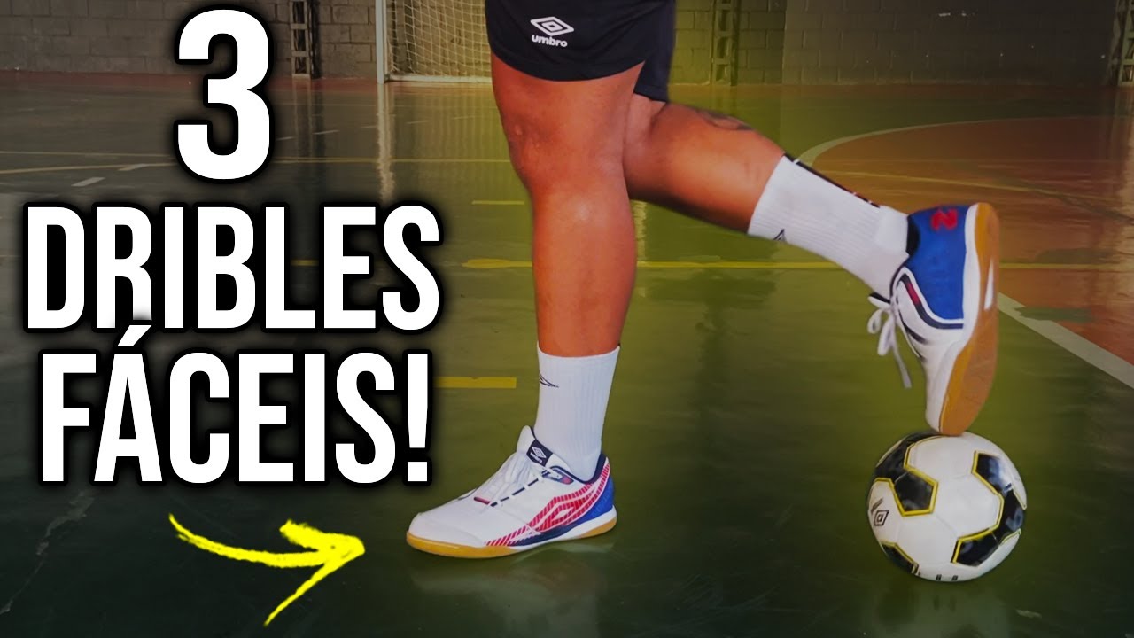 3 DRIBLES CURTOS RÁPIDOS, MUITO FÁCEIS DE FAZER 🔥