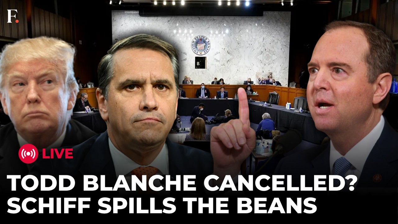 LIVE: Todd Blanche's Attorney General Confirmation Stalled—Democrat Adam Schiff Explains Why