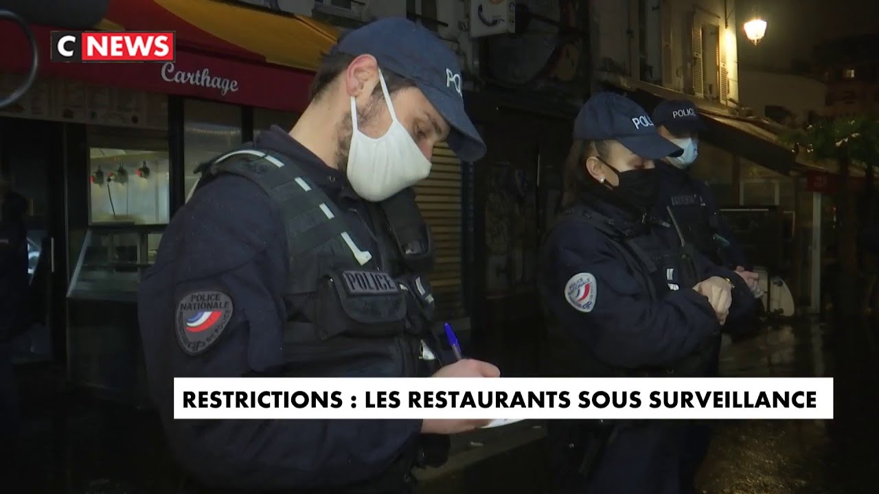 Couvre-feu : les restaurants sous surveillance