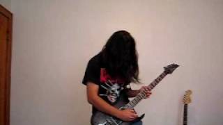 Sodom - Blood on Your Lips guitar cover